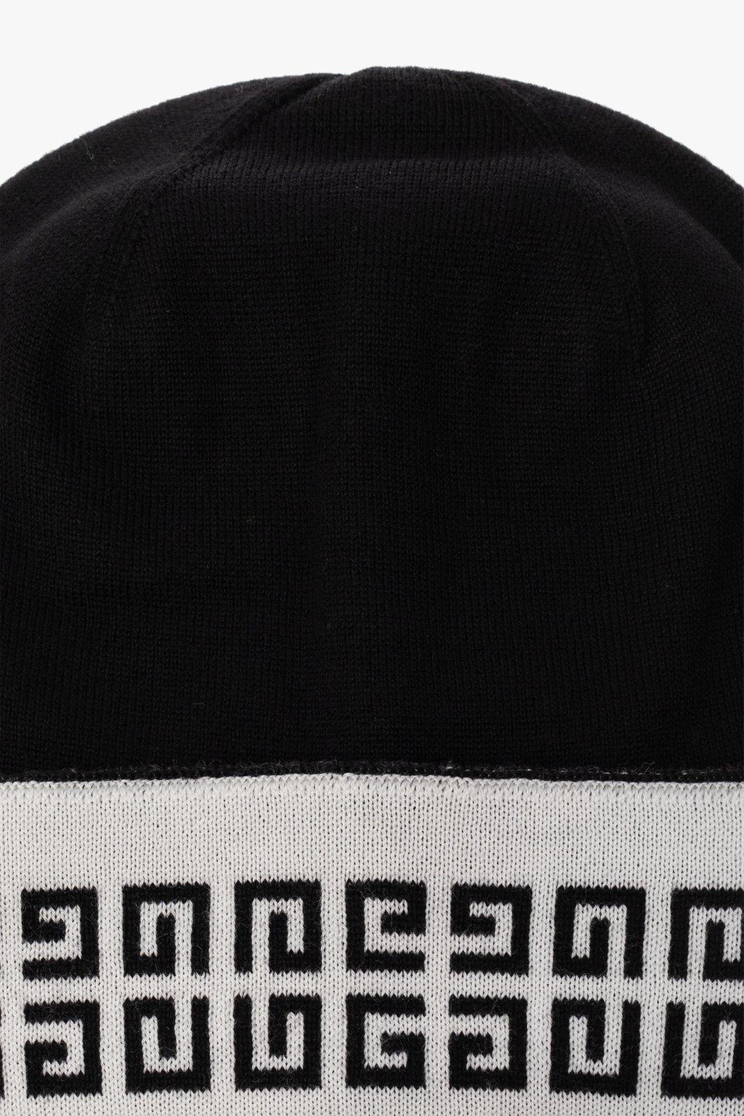 4G Monogrammed Knit Beanie