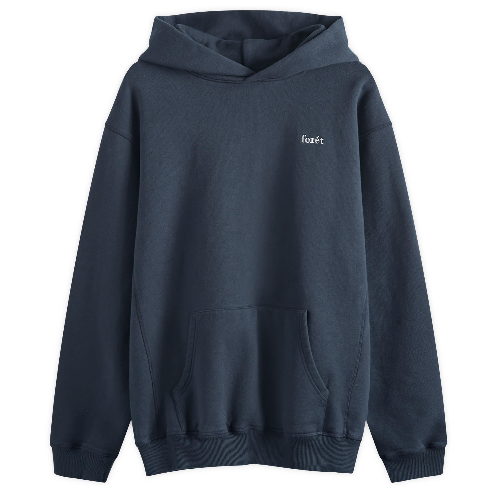 Men's Noon Hoodie in Navy, Size Medium