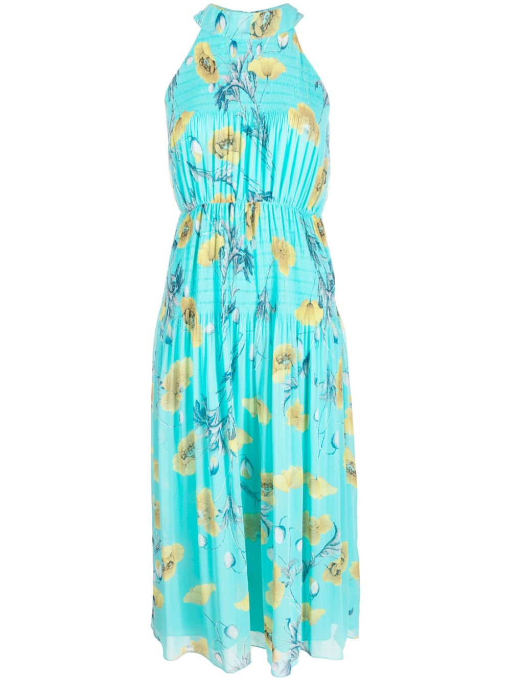 Lupin sleeveless dress - Blue