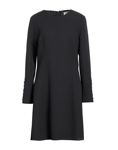 Woman Mini dress Lead Size 12 Virgin Wool