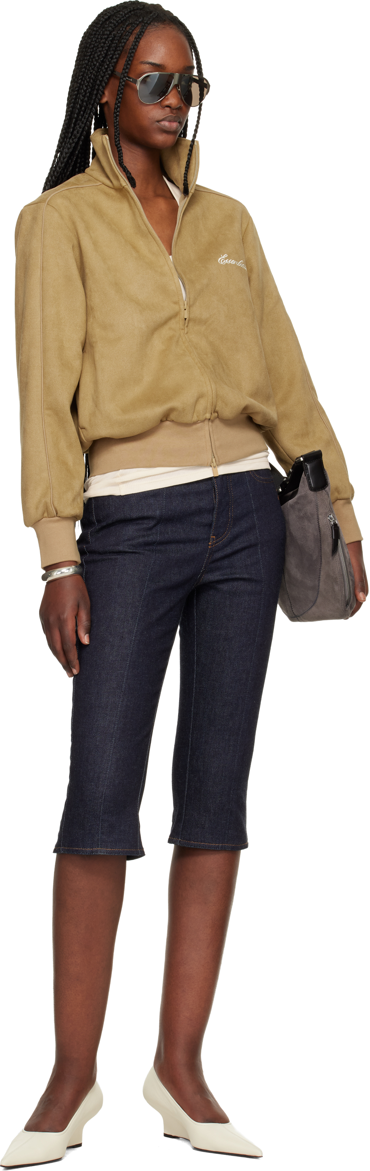 Tan Signature Vintage Fit Track Jacket