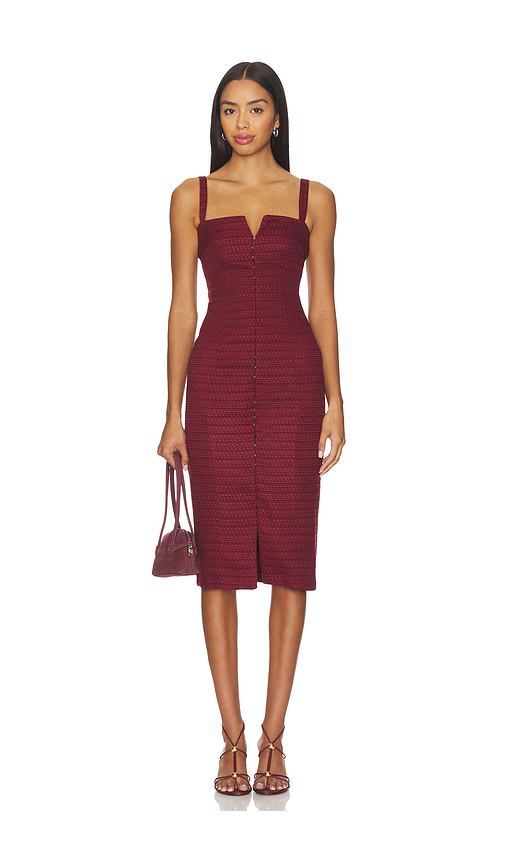 Amanda uprichard vestido tisha en color marrón XS también en L, M