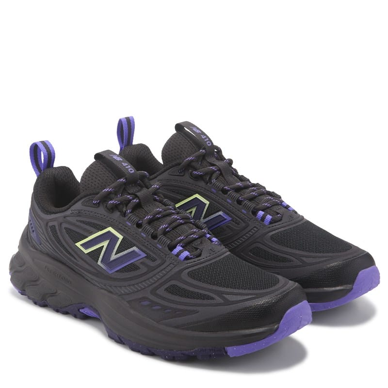 Women's 410 V9 Trail Running Shoes (Black/Indigo)