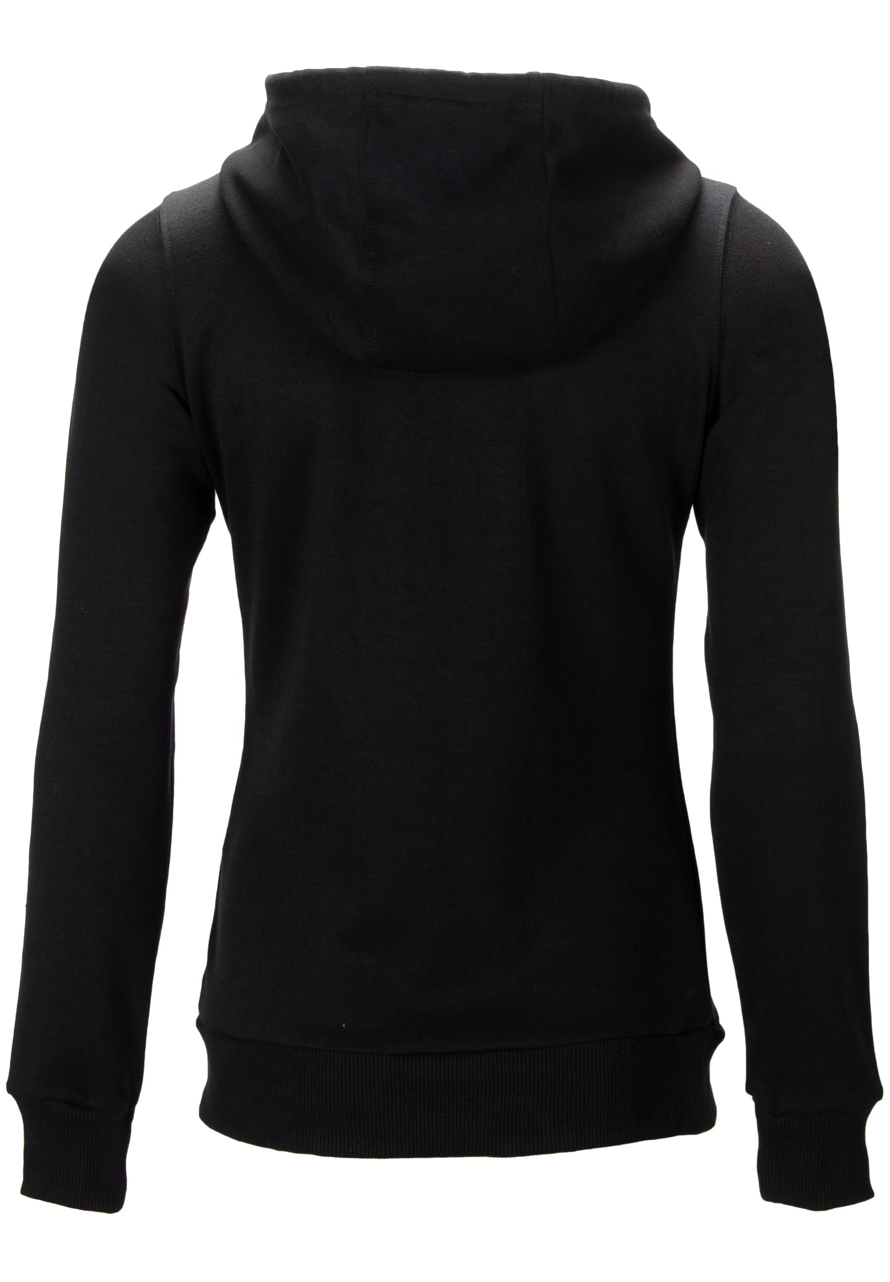 Pixley Zipped Hoodie - Black