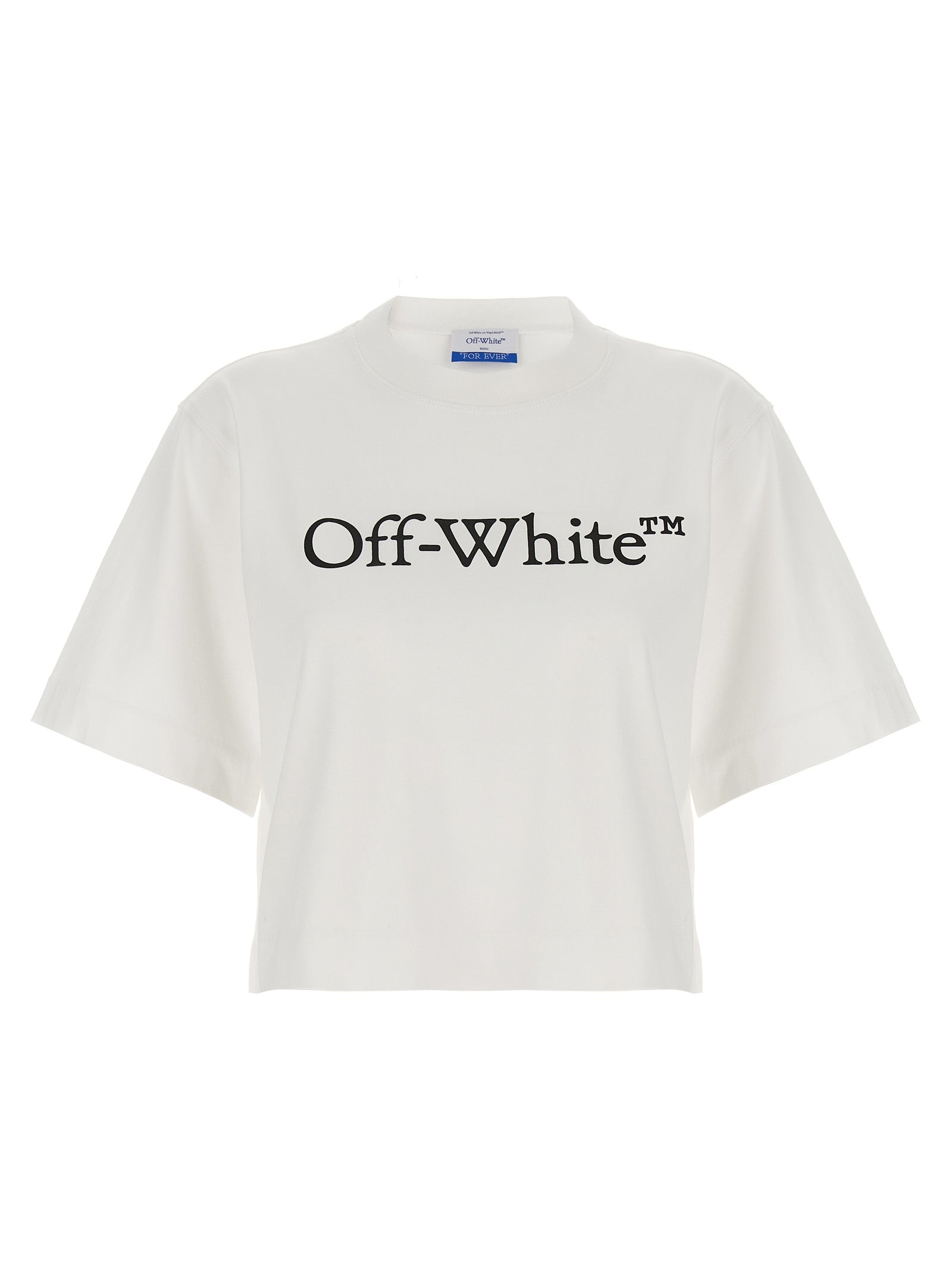 Logo-Print Cotton T-Shirt — White
