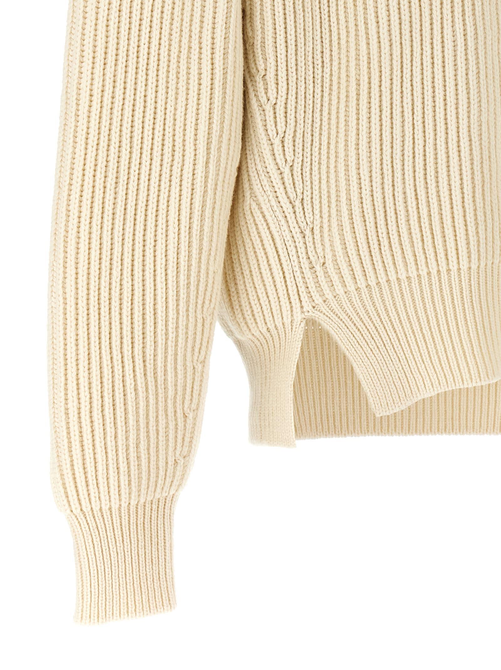 White Cotton Knitwear