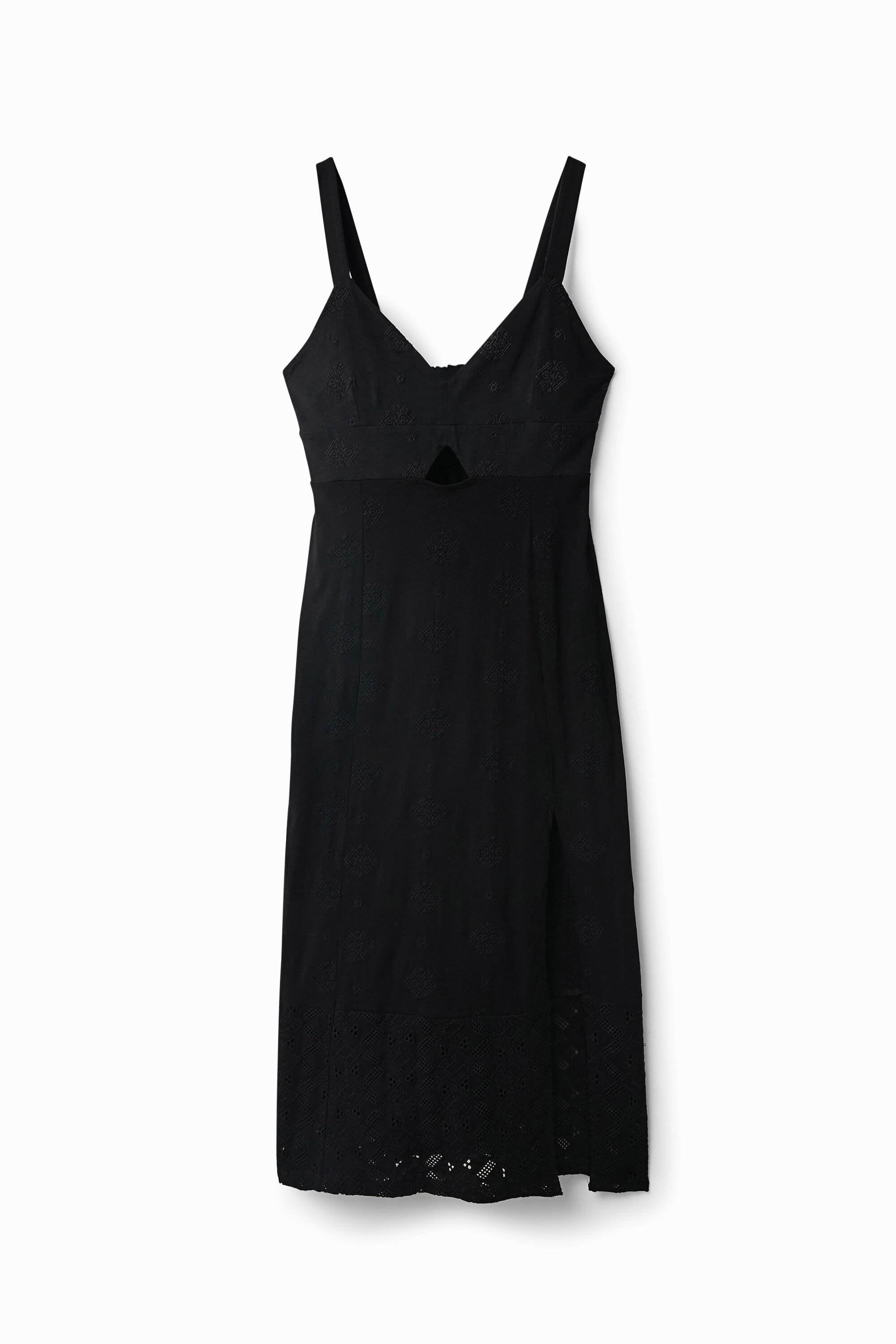 Embroidered midi dre