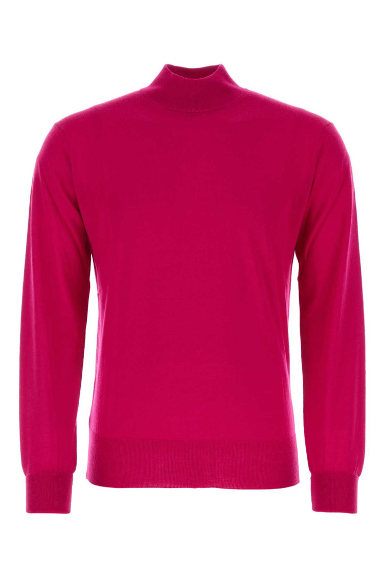 Fuchsia Wool Sweater