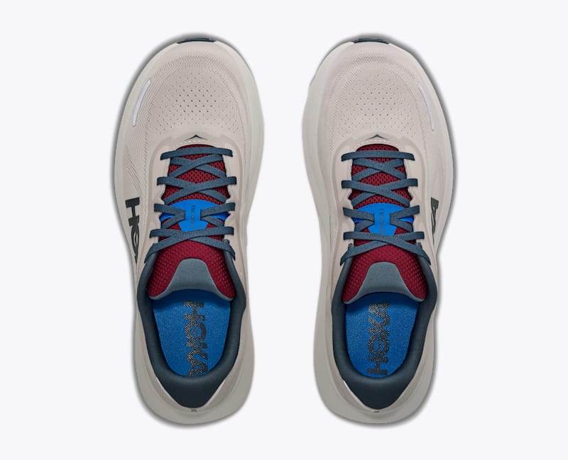HOKA Men's Rincon 5 Shoes in Grout/Faded Navy