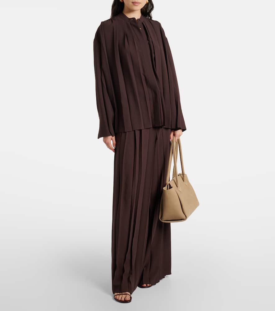 Malte plissé blouse