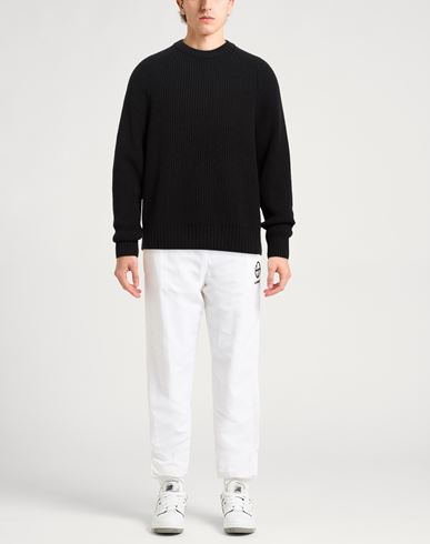 Man Sweater Black Size L Wool