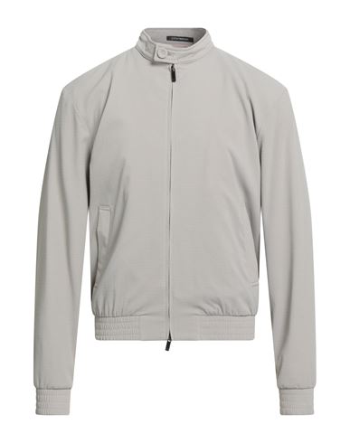 Man Jacket Beige Size 42 Polyester, Elastane