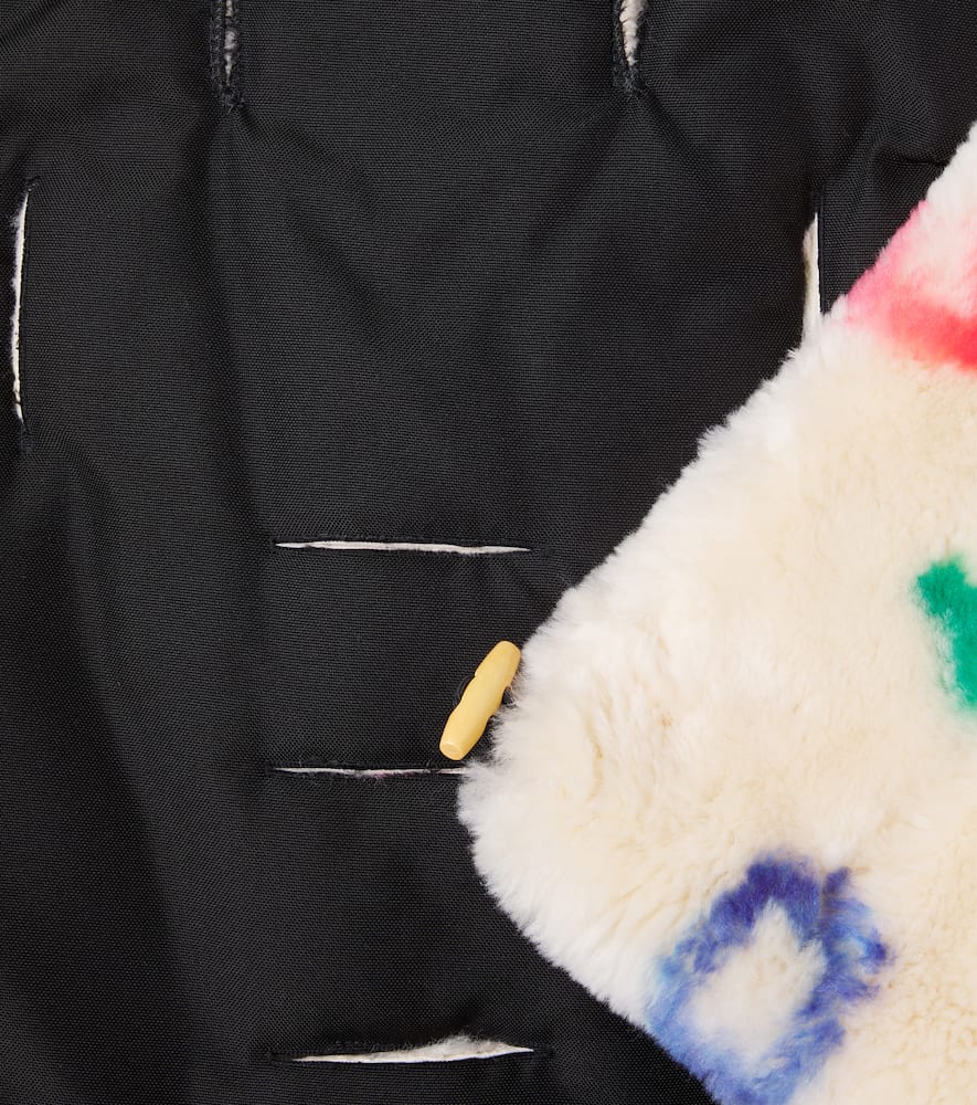 X Binibamba shearling-lined sleeping bag