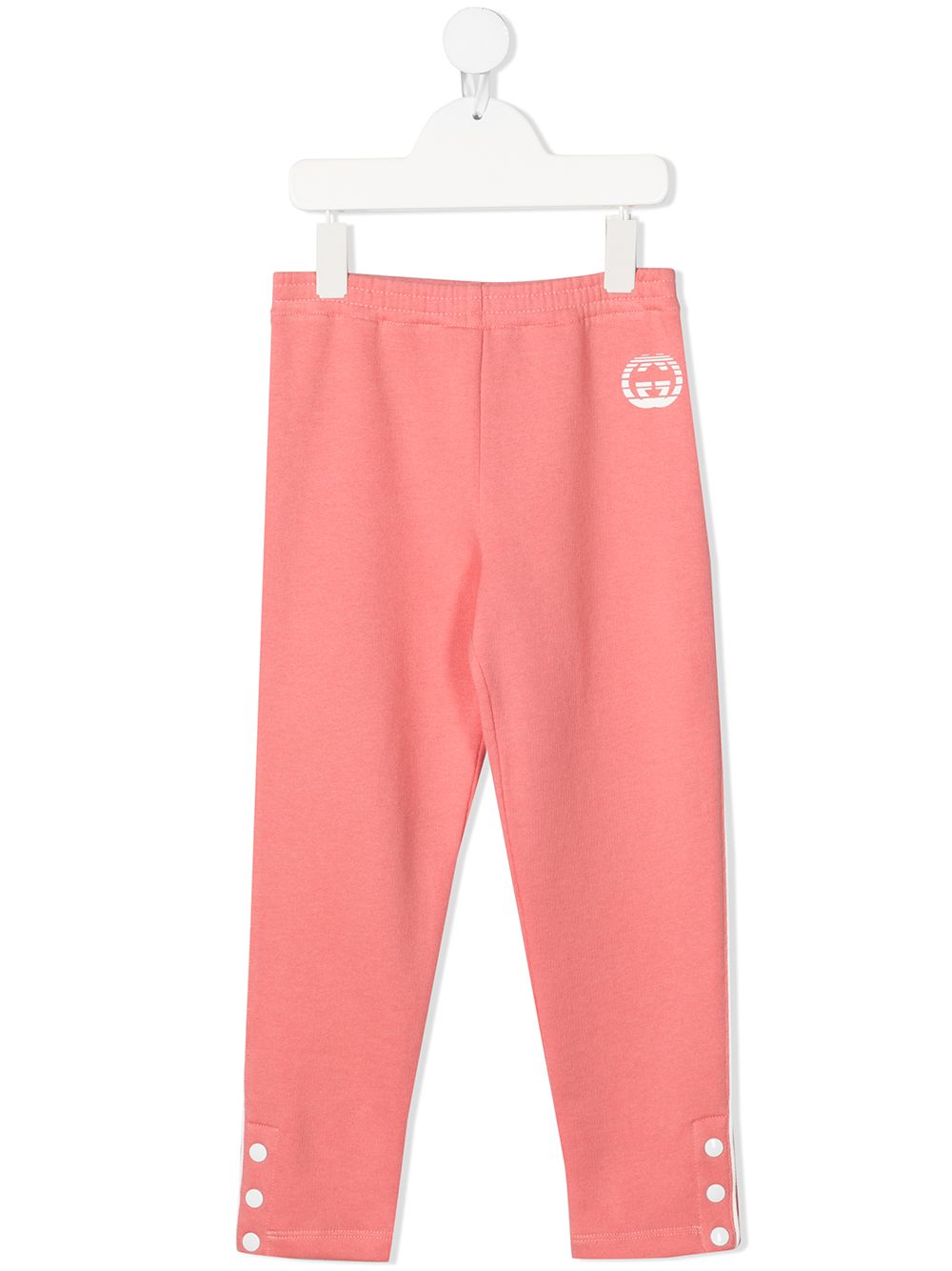 Logo-print track pants - Pink
