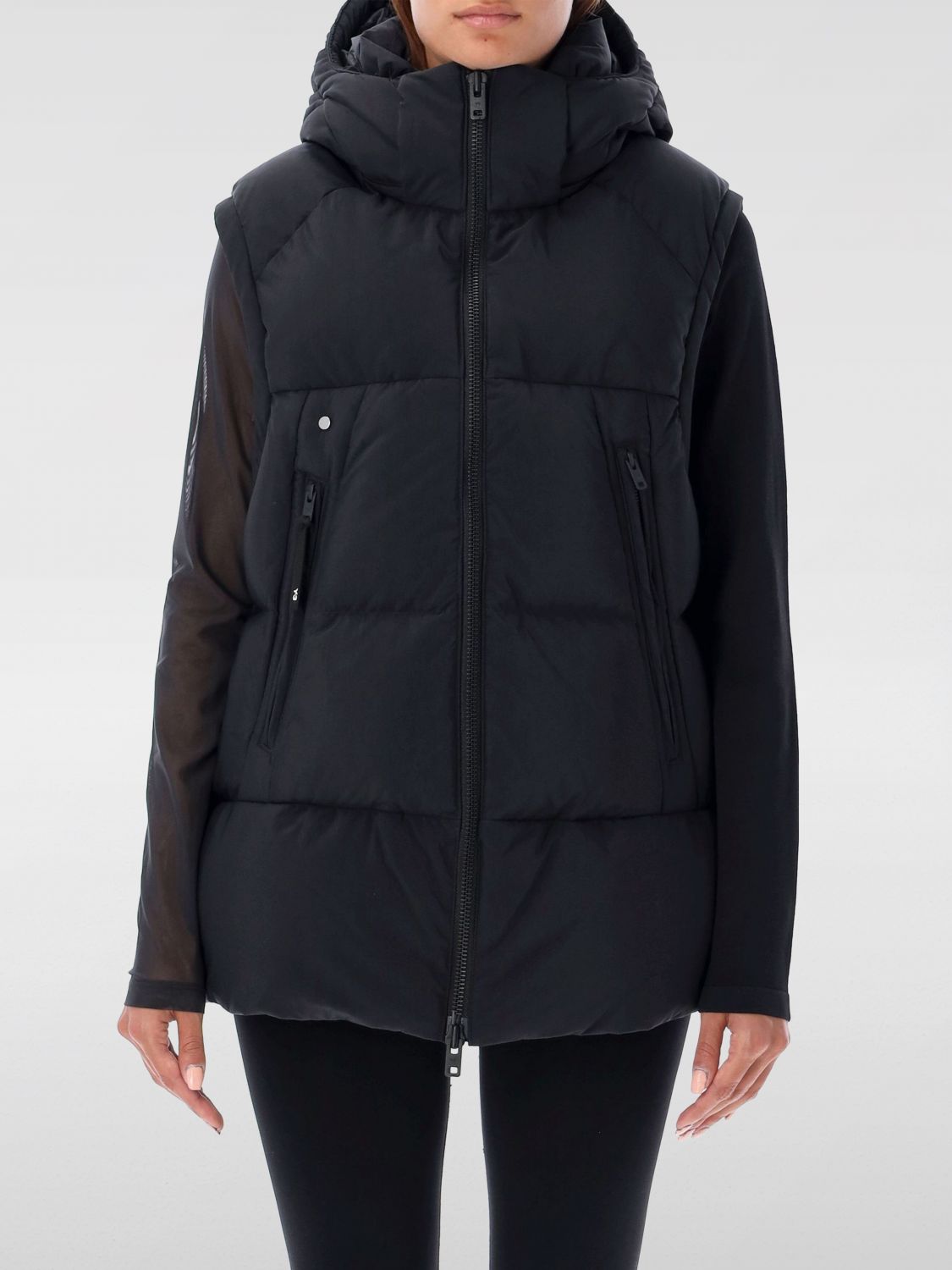 Puffer gilet - Black