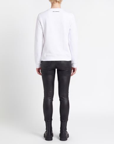 Woman Sweatshirt White Size L Organic cotton