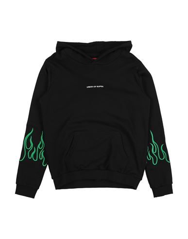 Kid Boy Sweatshirt Black Size 12 Cotton