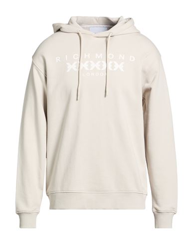 Man Sweatshirt Light grey Size M Cotton, Polyester