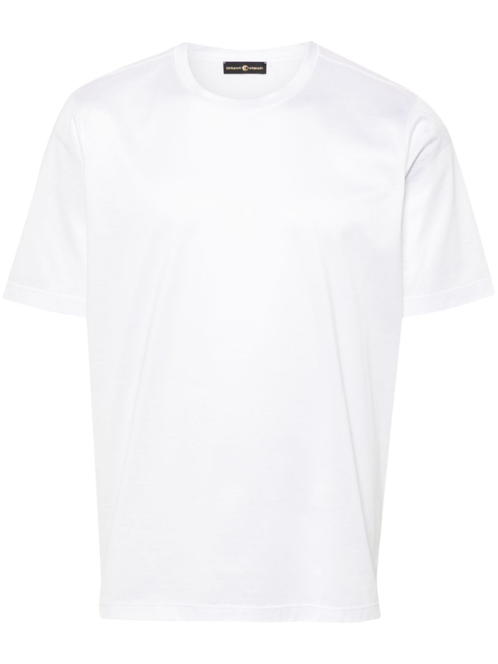 Crew-neck cotton T-shirt - Black