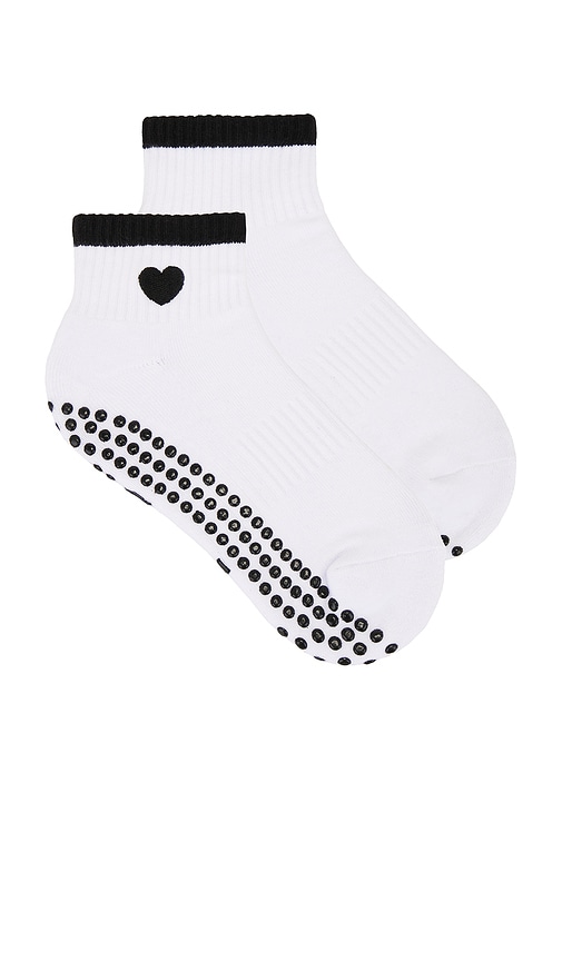 Souls. CHAUSSETTES BLACK HEART en White.  M-L. Also en