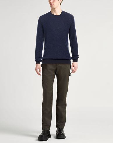 Man Sweater Navy Size 38 Merino Wool, Nylon, Alpaca wool