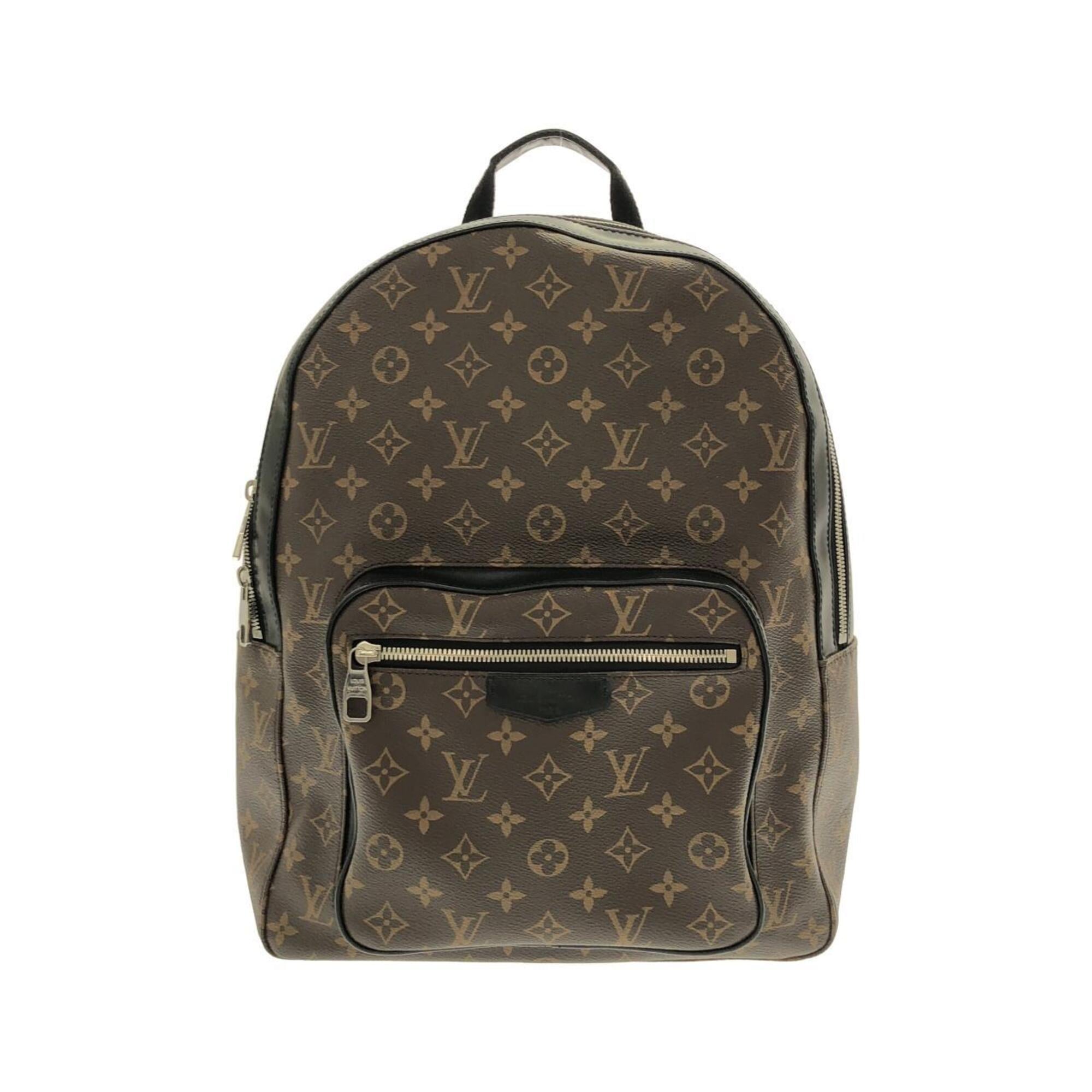 Louis Vuitton Marron Coated Canvas Backpack Pre-Owned