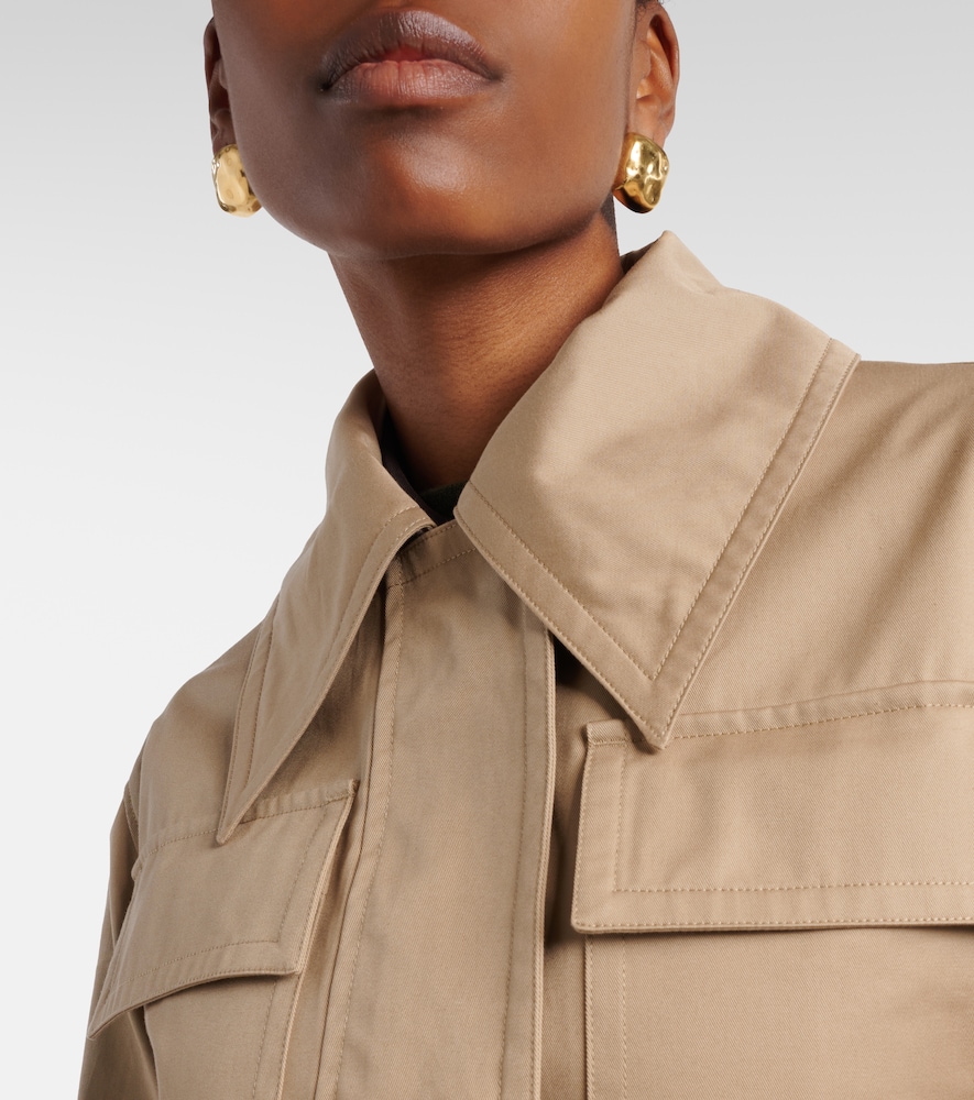 Shama cotton trench coat