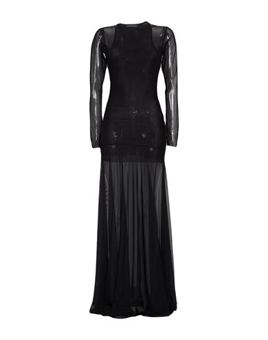 Woman Maxi dress Black Size M Polyamide