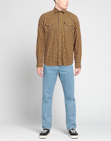 Man Shirt Marigold Size XL Cotton