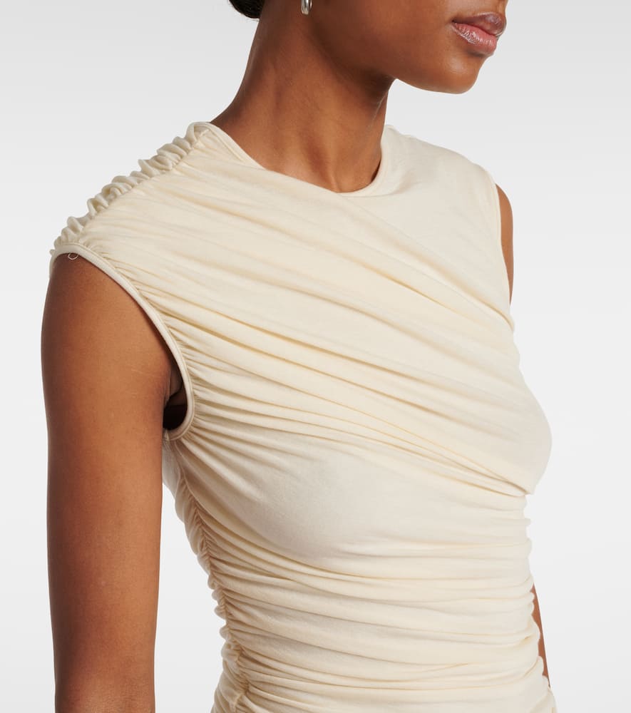 Ester ruched tank top