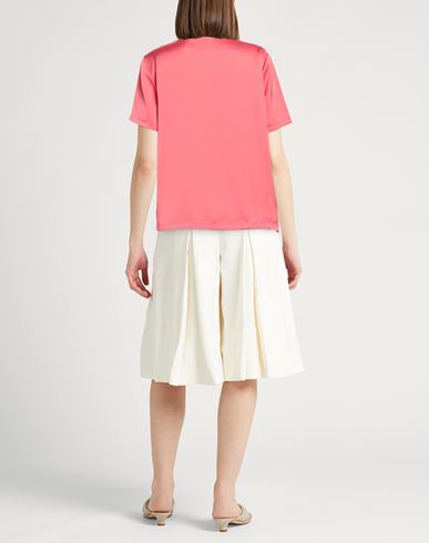 Annarita N Woman Top Coral Size S Polyester