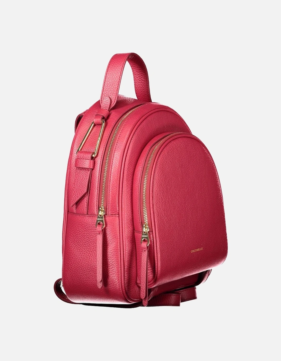 Coccinelle Women's Red Leather Women Backpack - Size: ONE size