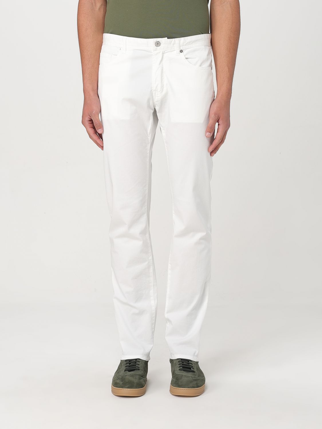Pants Men color White