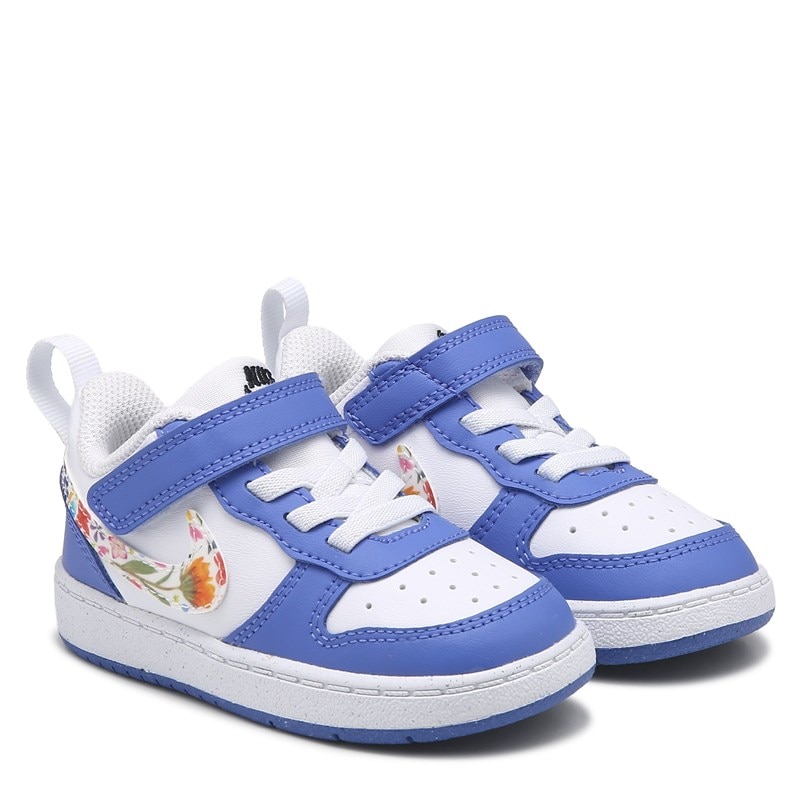 Kids' Court Borough Low Recraft Sneaker Baby/Toddler Shoes (White/Floral)