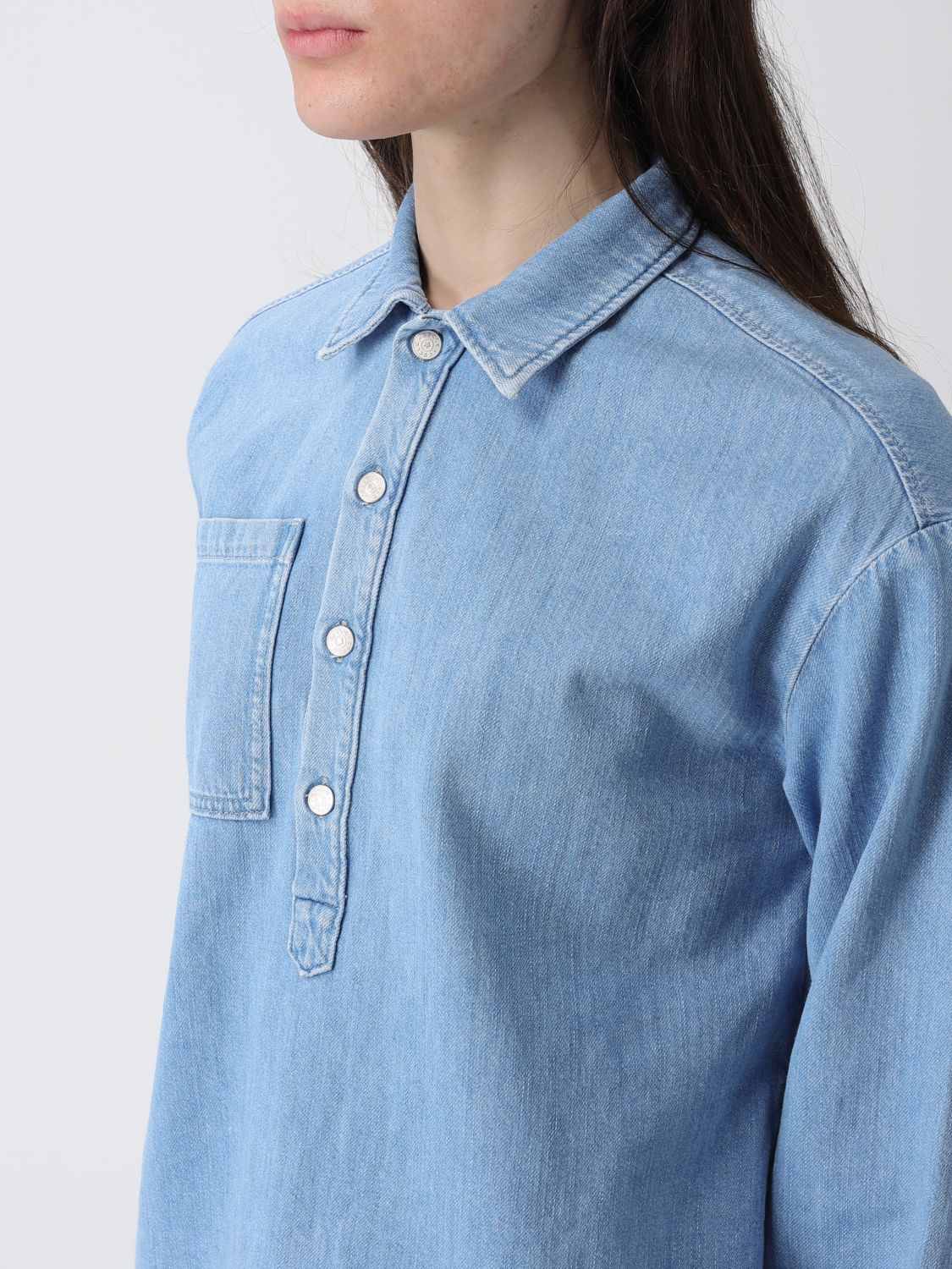 Jeans Woman color Denim