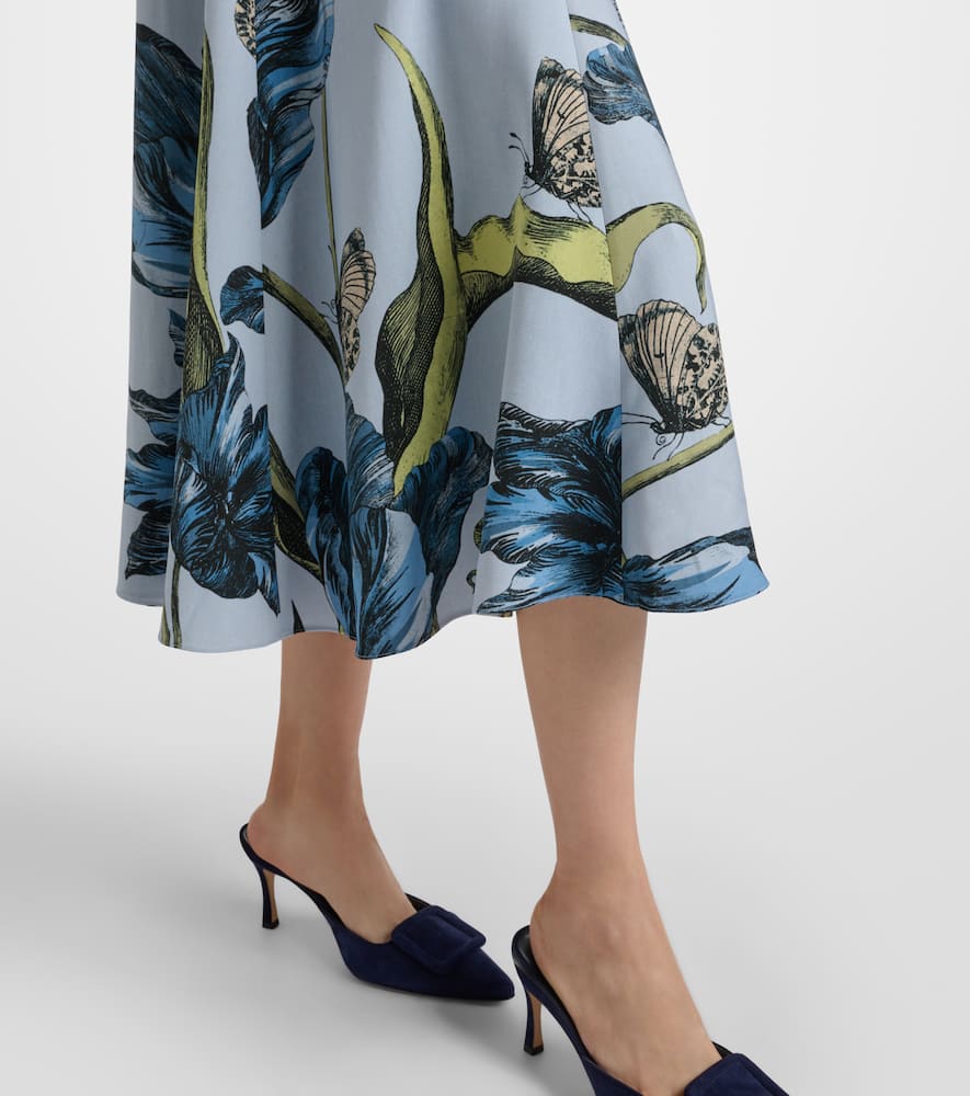Floral midi dress