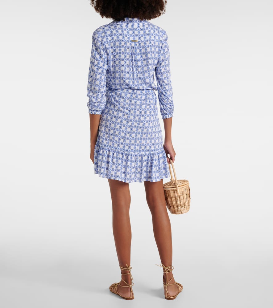 Mahoe Bay printed minidress