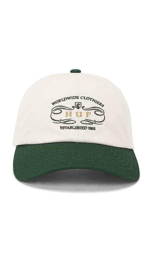 HUF Worldwide Clothiers 6-panel Hat in Green
