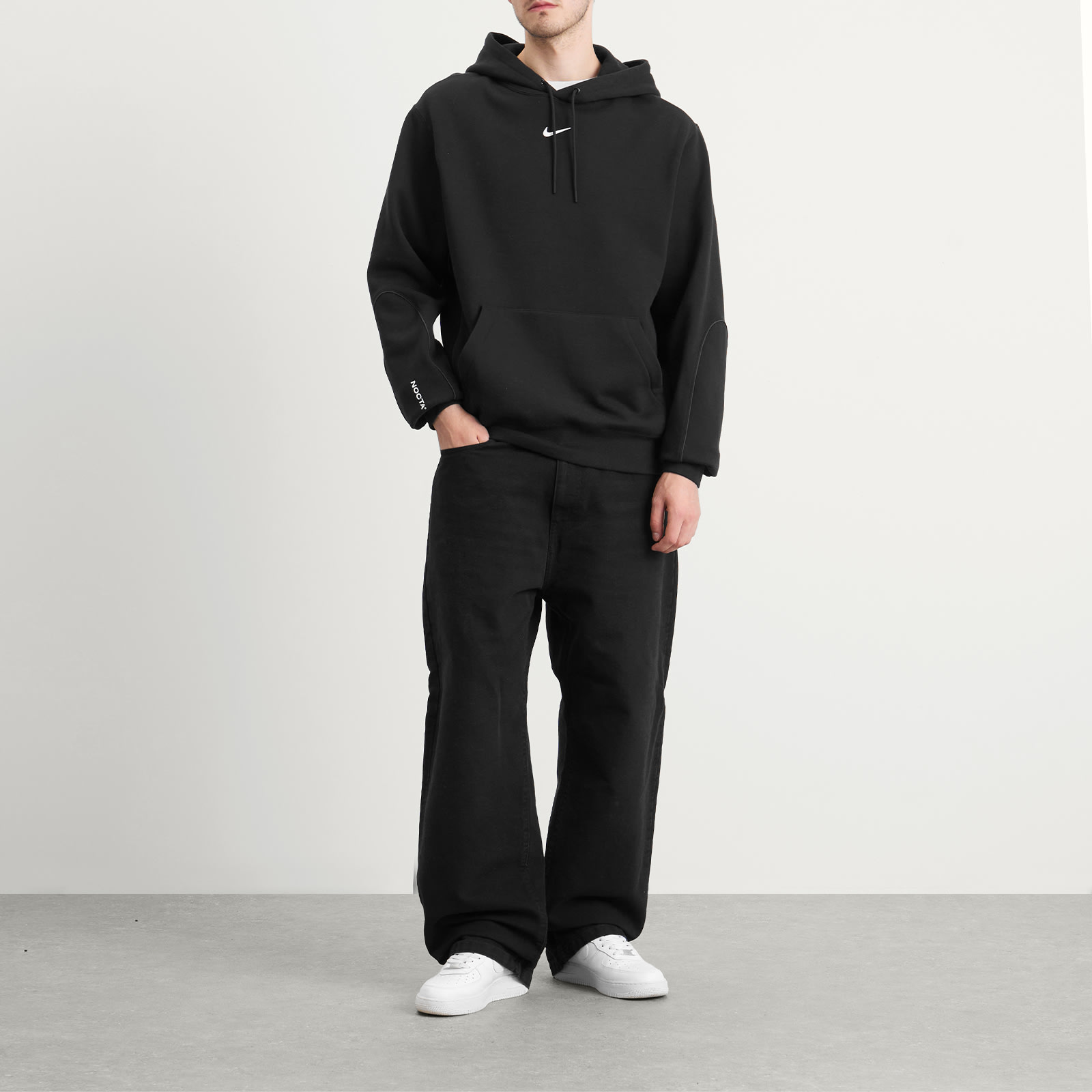 X Nocta Cardinal Hoodie Black/White