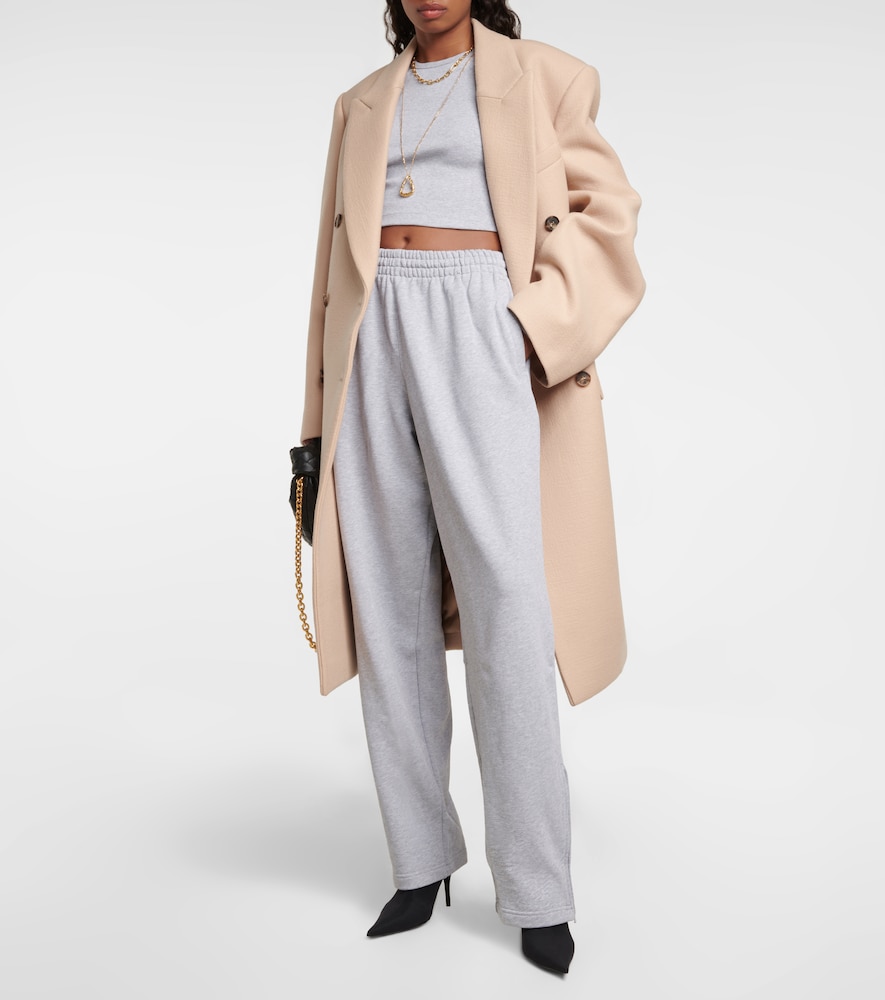 Wardrobe. NYC x Hailey Bieber cotton-blend top