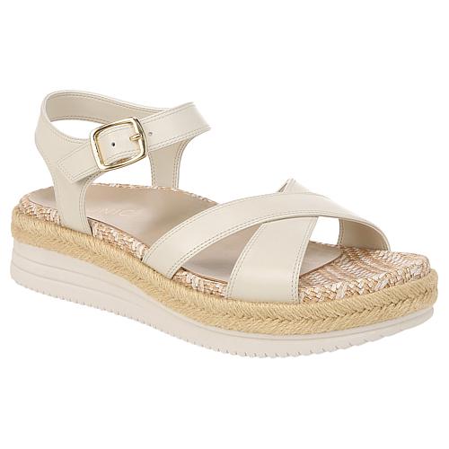 Mar Ankle Strap - Cream Leather