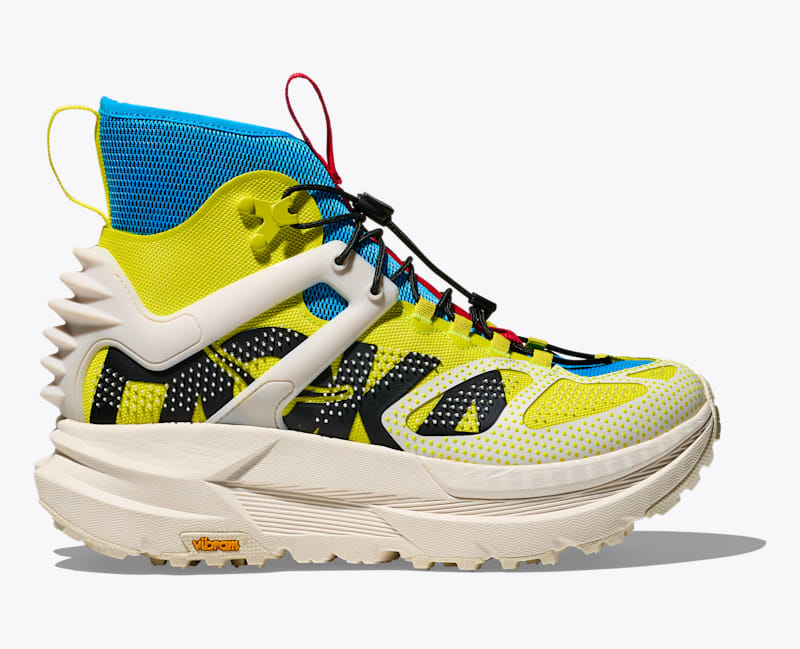 HOKA Mafate X Hike Shoes in Hoka Citrus/Alabaster