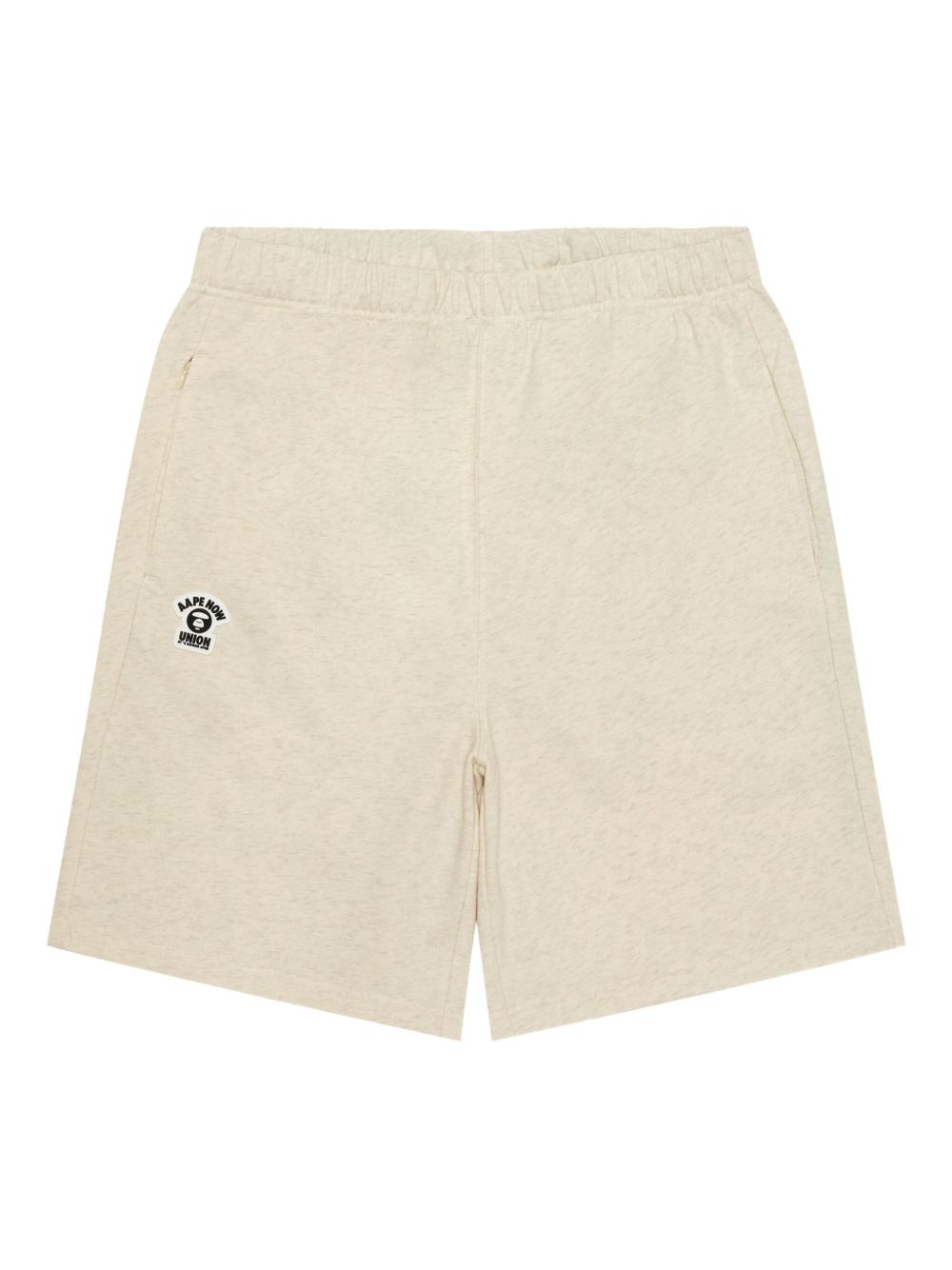 Logo-patch track shorts - Neutrals