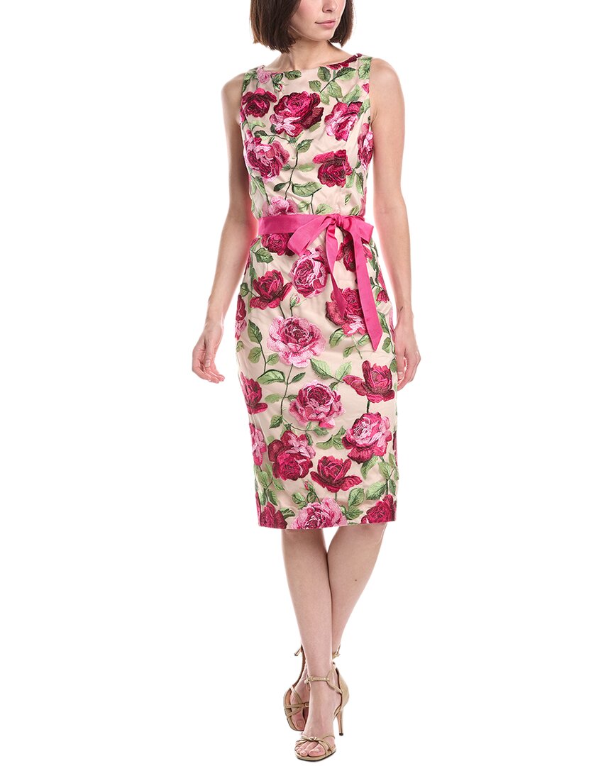 Boat Neck Sheath Dress