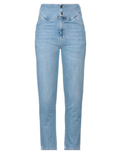 Soallure Woman Jeans Blue Size 2 Cotton