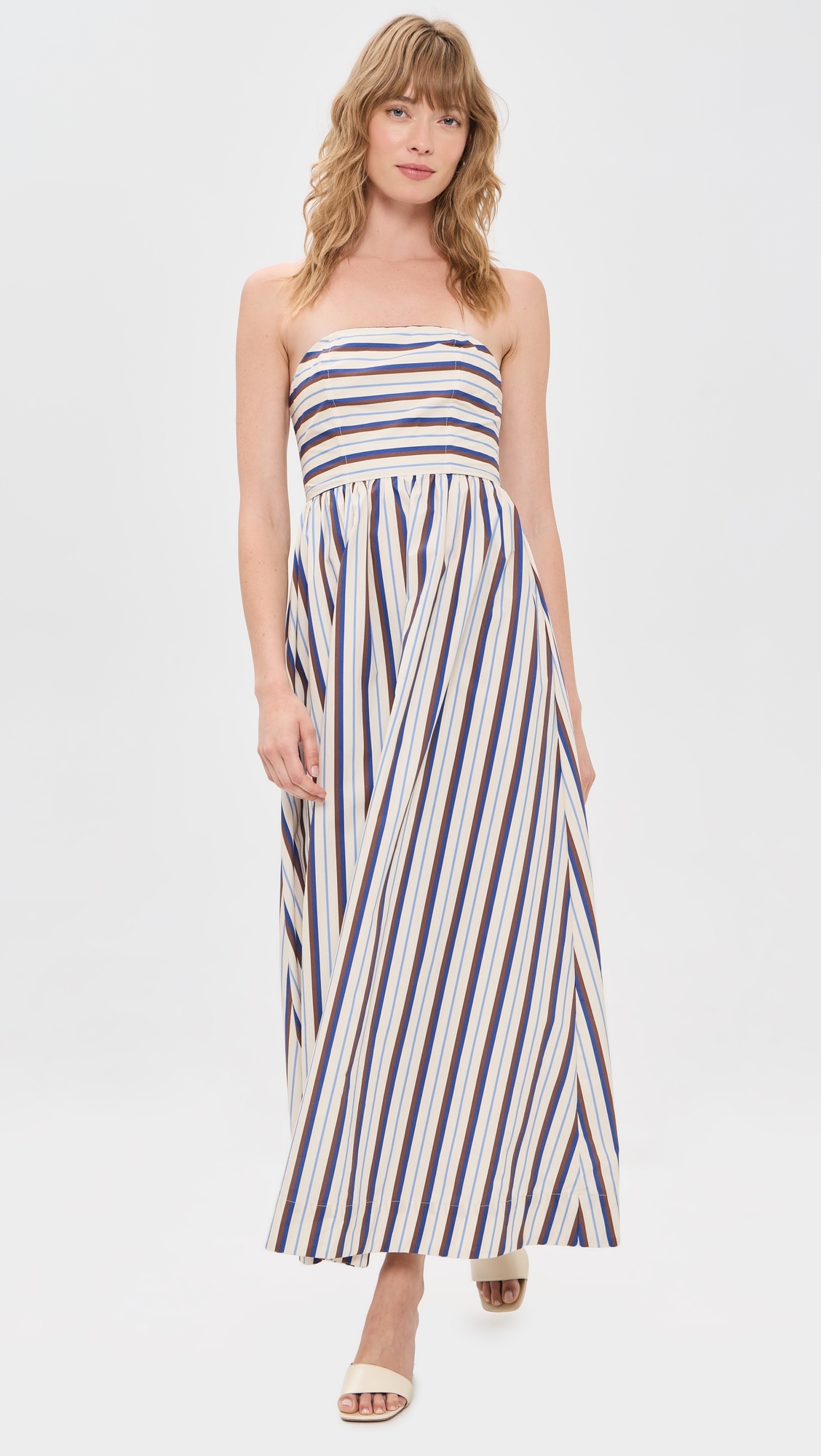 Sylvie Midi Dress Stripe