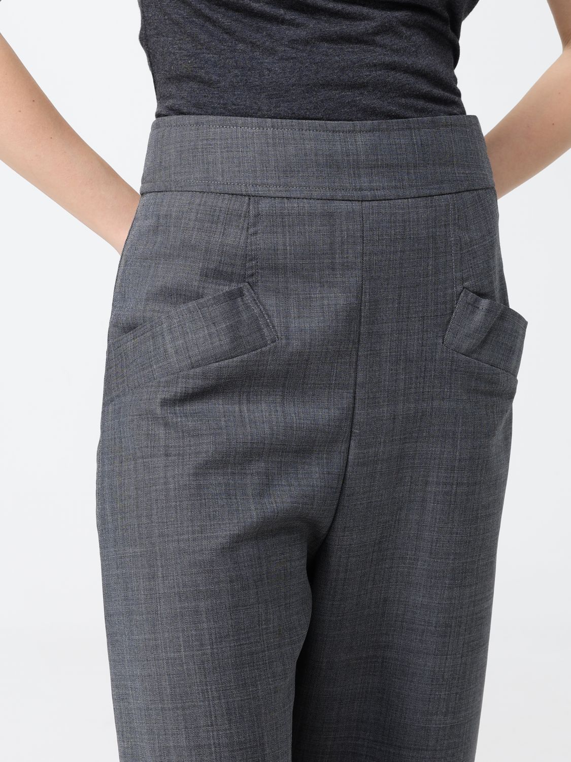 Pants Woman color Grey