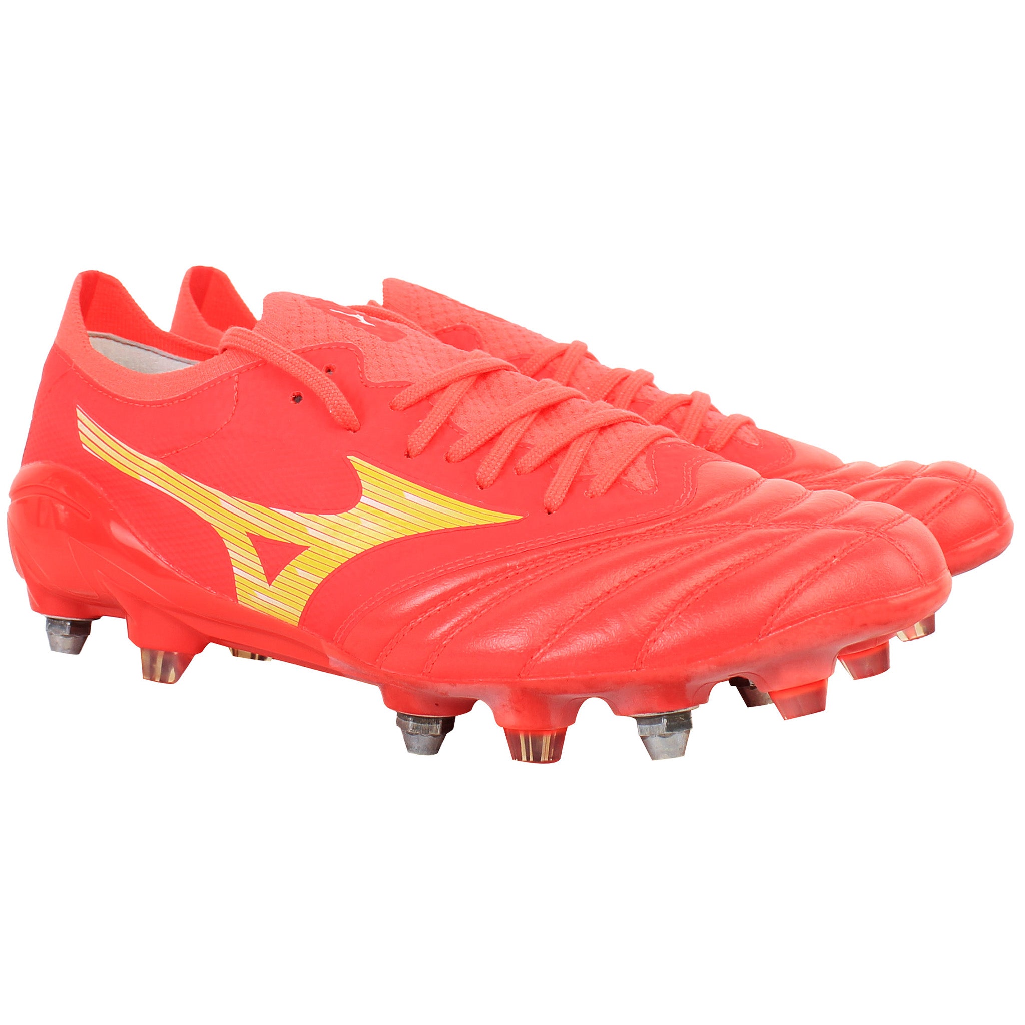 Mizuno Morelia Neo IV Beta Elite Mix Mens Red Football Boot