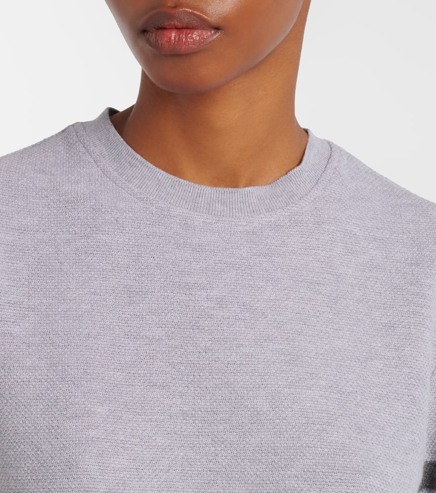 4-Bar cotton jersey T-shirt