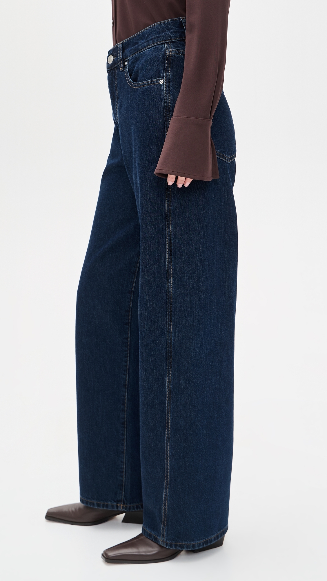 Taylor Relaxed Barrel High Rise Jeans Lake House